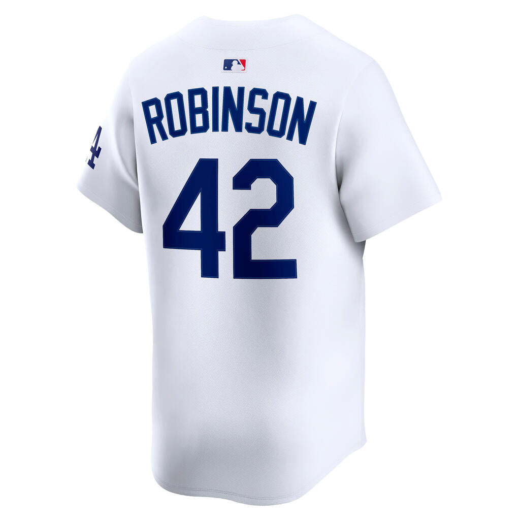Maglia limitata Cooperstown Nike Jackie Robinson MLB Los Angeles Dodgers - Bianca