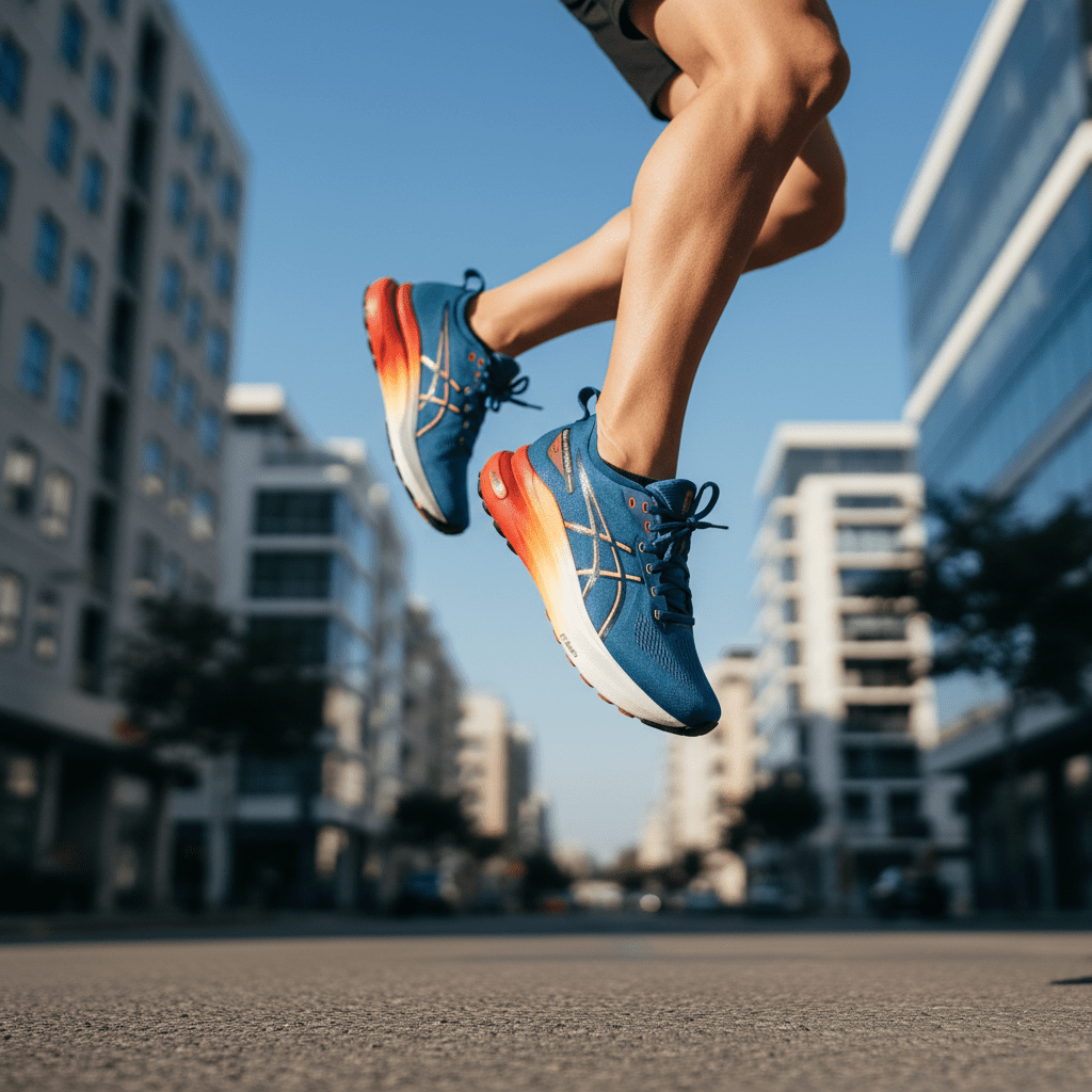 Gel-Kayano 31 Gedämpfte Stabilitäts-Laufschuhe – Leichte, atmungsaktive Straßenlaufschuhe
