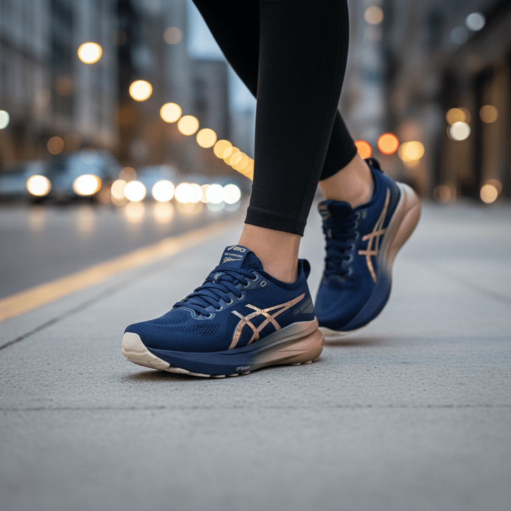 Gel-Kayano 31 Gedämpfte Stabilitäts-Laufschuhe – Leichte, atmungsaktive Straßenlaufschuhe
