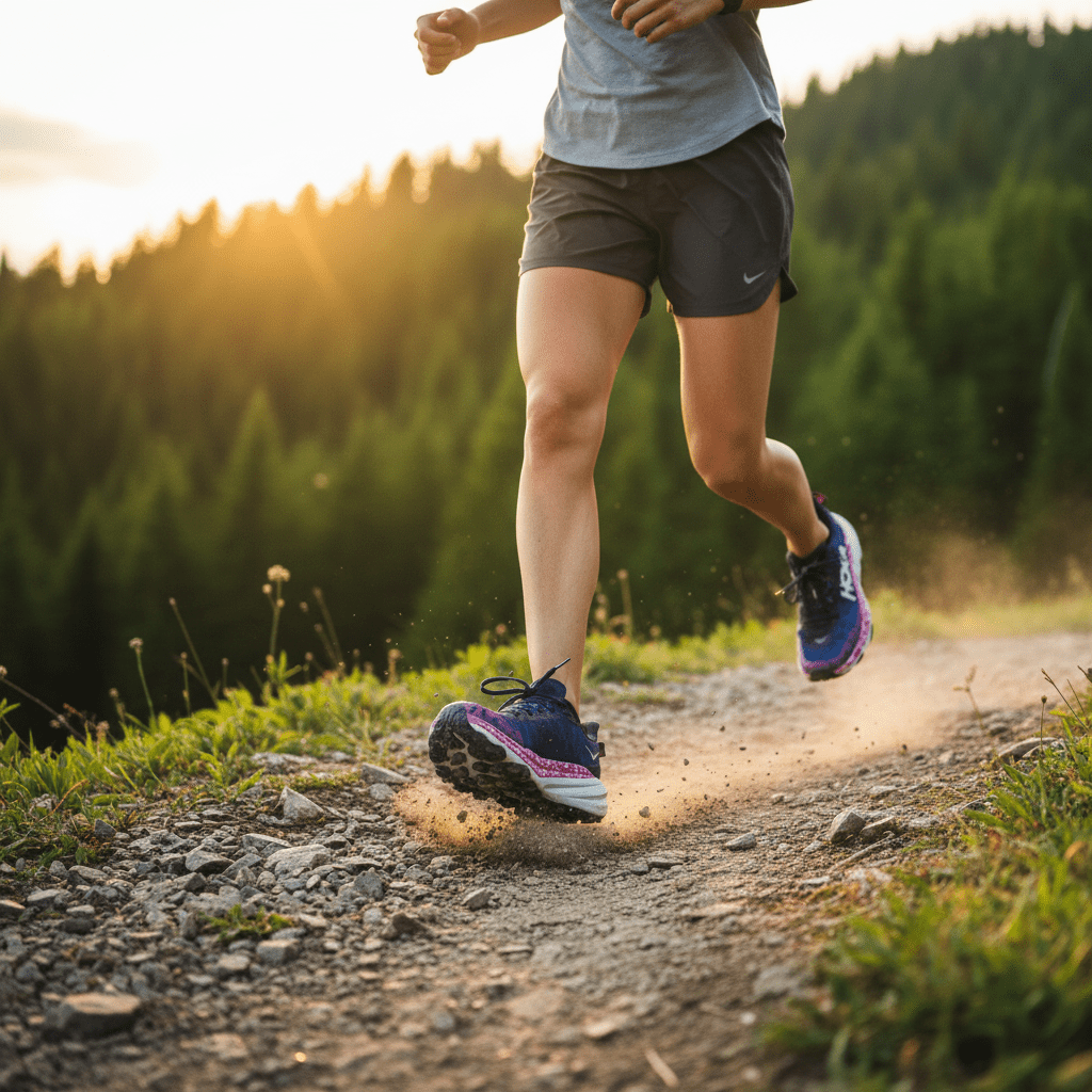 Zapatillas de trail running acolchadas y ligeras Hoka Speedgoat 6 – Entrenadores de exterior con alta tracción