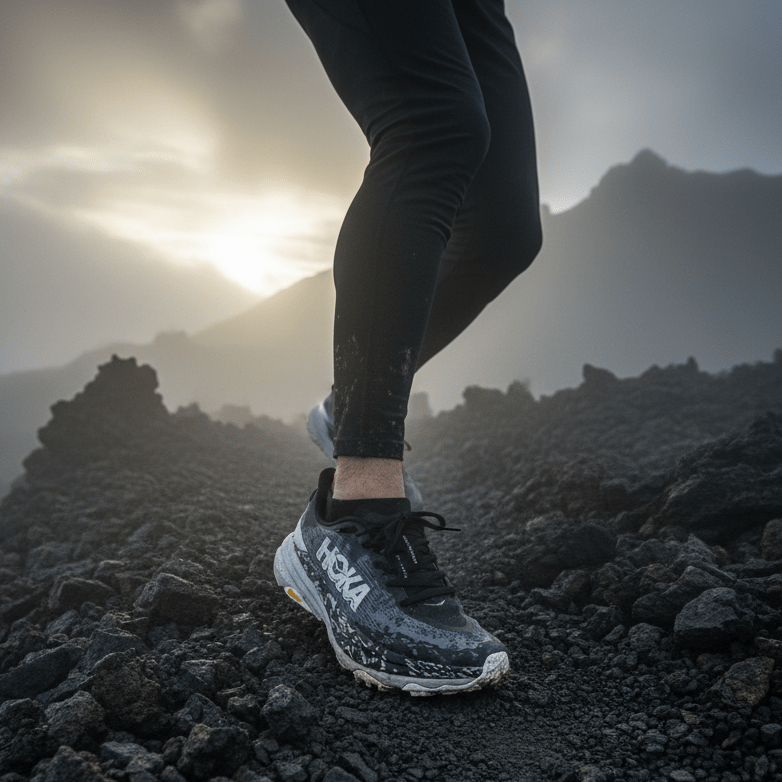 Zapatillas de trail running acolchadas y ligeras Hoka Speedgoat 6 – Entrenadores de exterior con alta tracción