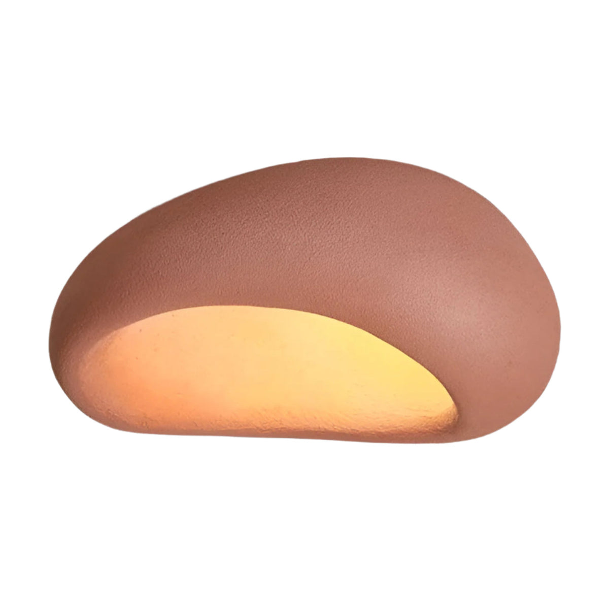 Nordic Wabi-Sabi Minimalist LED Stone Ceiling Light