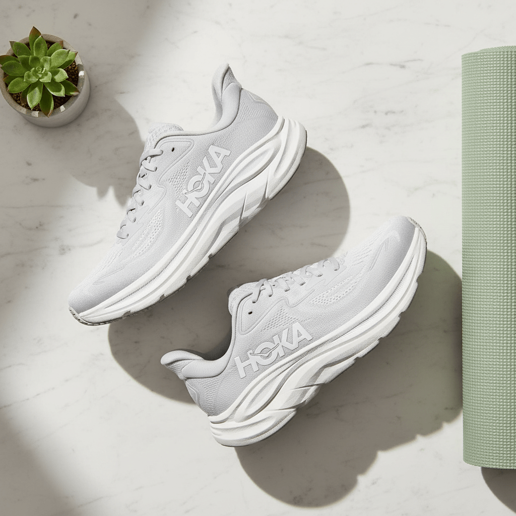 Hoka Clifton 10 Leichte, gedämpfte Laufschuhe – Atmungsaktive EVA-Straßenlaufschuhe