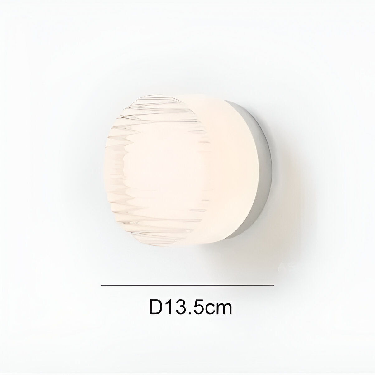 Nordische Acryl Dimple LED-Wandleuchte 1-flammig