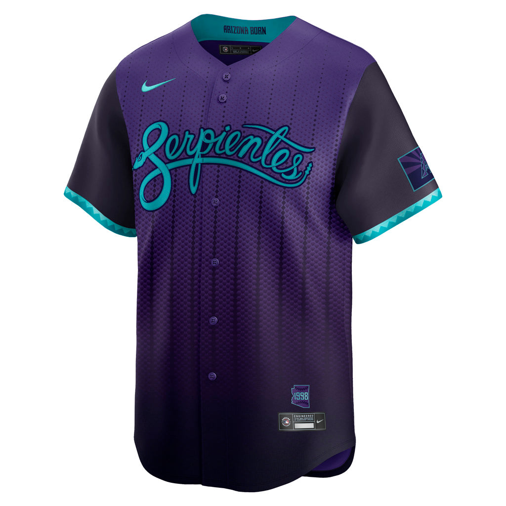 MLB Arizona Diamondbacks Corbin Carroll Nike 2025 City Connect Limited Jersey - Paars