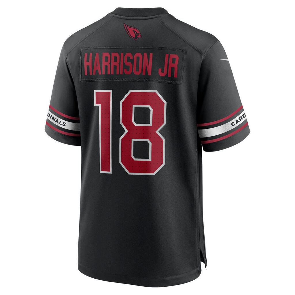 Camiseta alternativa de juego Nike de Marvin Harrison Jr. de los Arizona Cardinals de la NFL - Negro