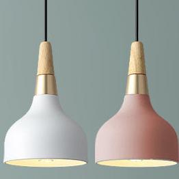 Lampada a sospensione moderna Macaron a disco, 1-Luce