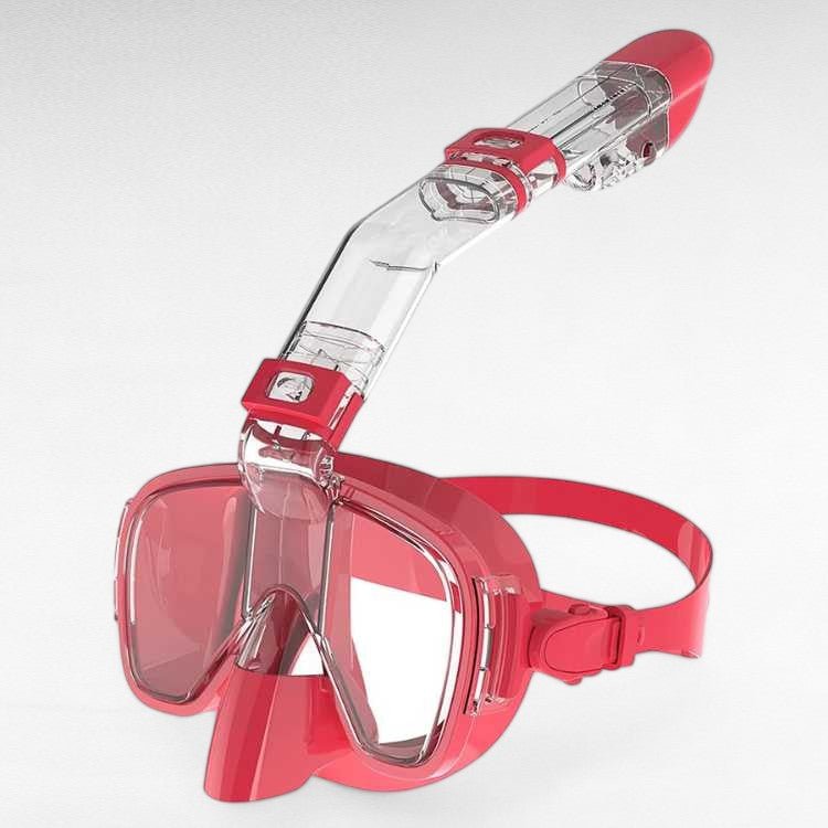Foldable Snorkel Swim Mask – Easy Breathing and Crystal-Clear Underwater Vision