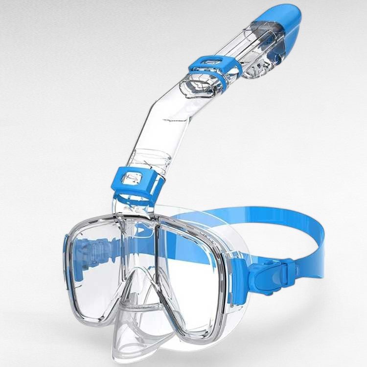 Foldable Snorkel Swim Mask – Easy Breathing and Crystal-Clear Underwater Vision