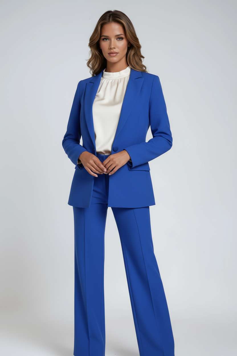 Veredelter BLAZER UND WEITBEINHOSE ZWEITEILER