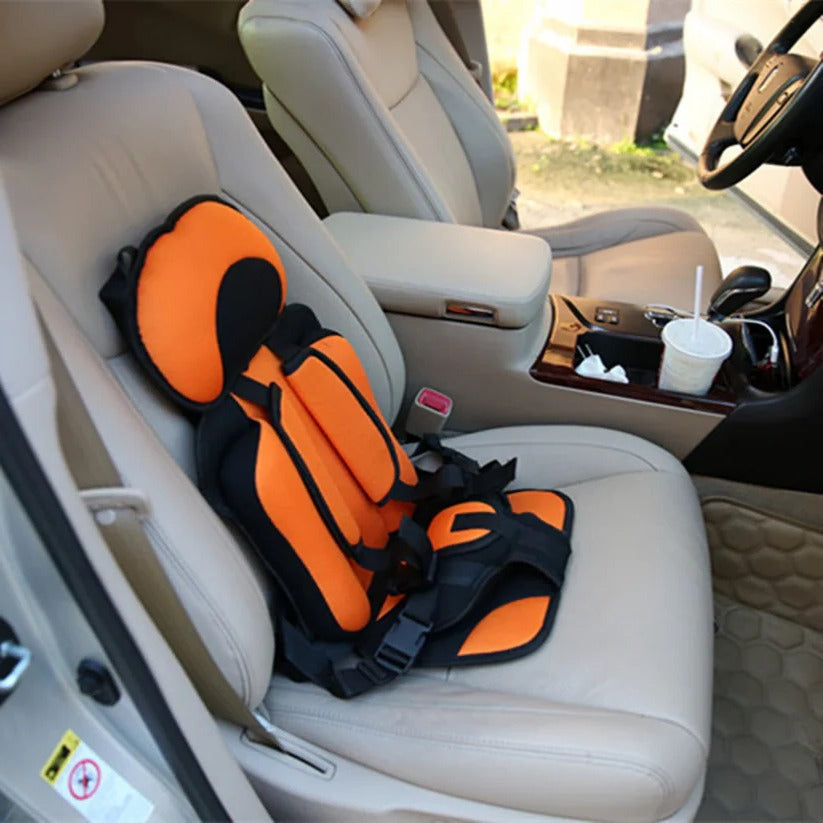 Car Seat Travel Booster Foldable 5 Point Harness
