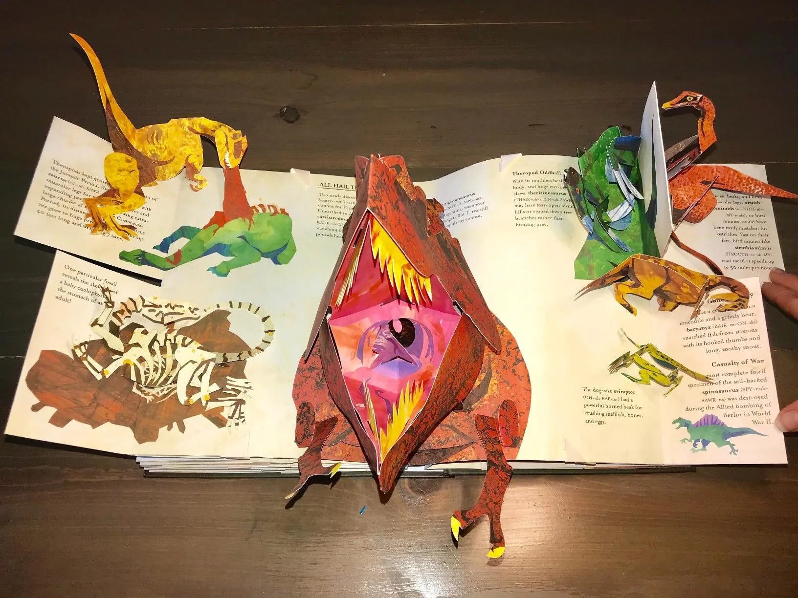 Puili | 3D Pop-up Buch Dinosaurier | Episches Abenteuer, Bestseller von Robert Sabuda & Matthew Reinhart