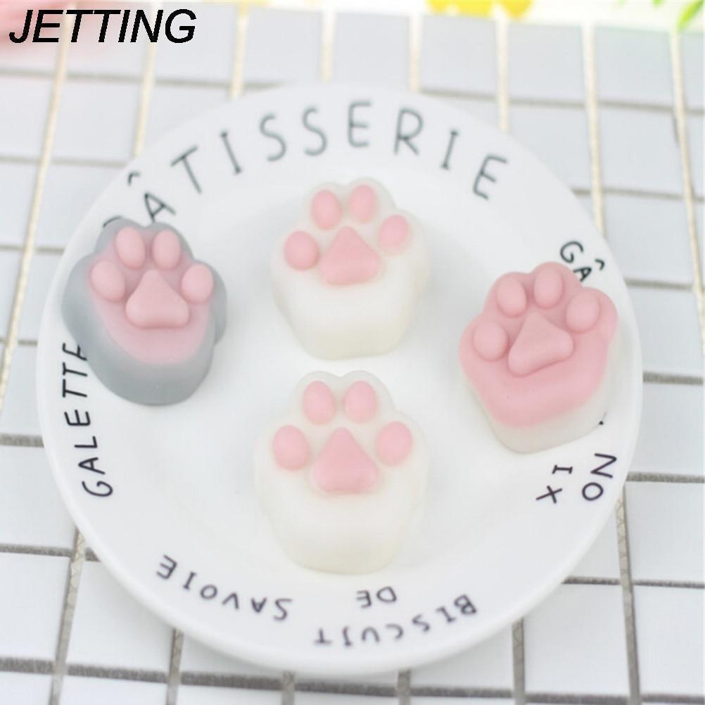 Kawaii Kattepote Squishie Stressaflastende Legetøj [3 Farver] #JU2222