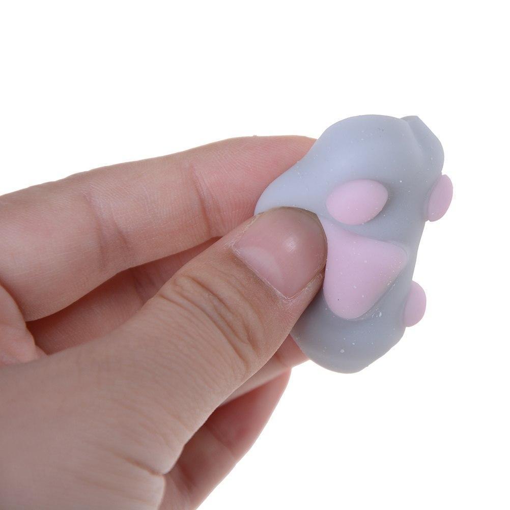 Kawaii Kattepote Squishie Stressaflastende Legetøj [3 Farver] #JU2222