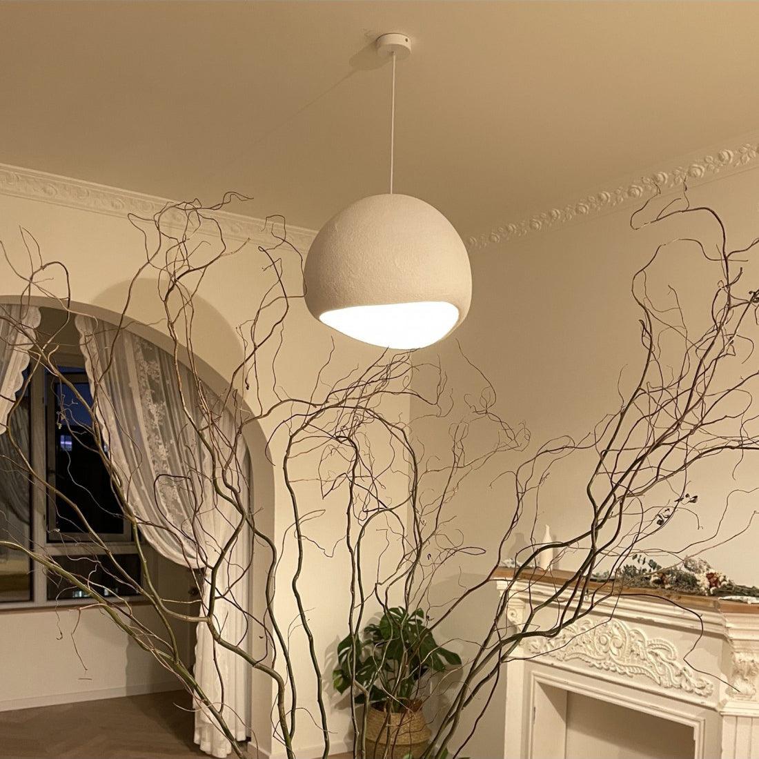 Lampadario moderno minimalista a cupola con LED a 1 luce