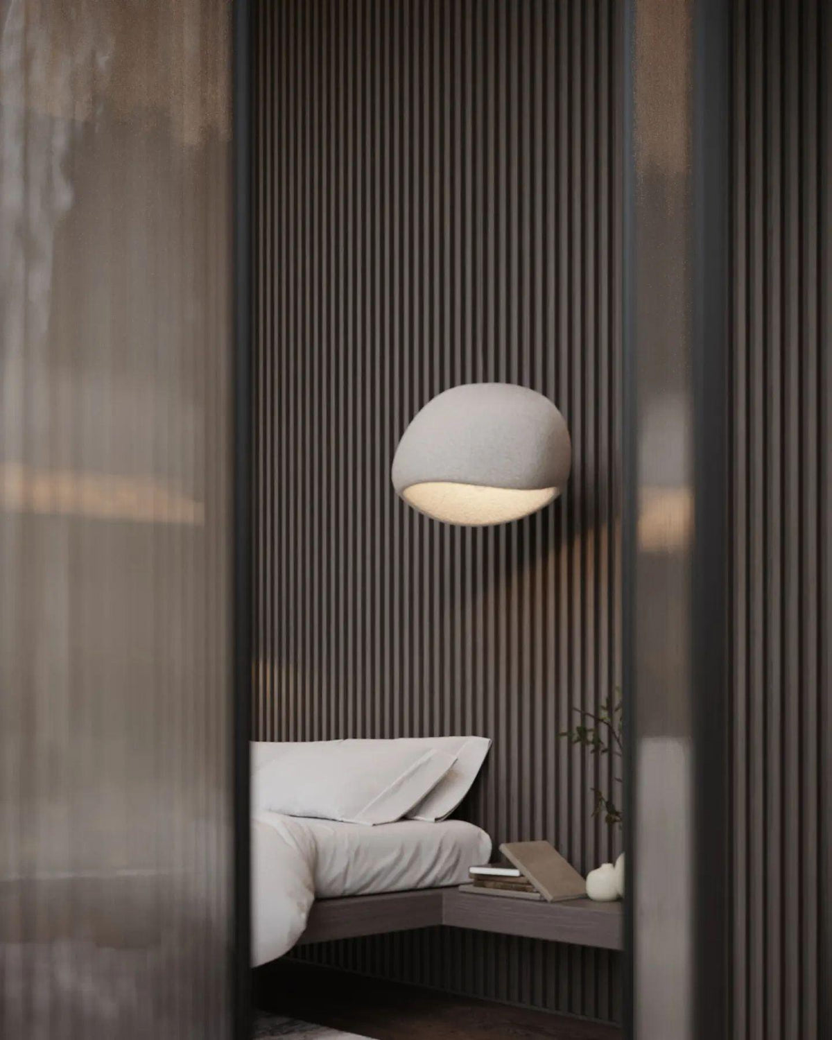 Lampadario moderno minimalista a cupola con LED a 1 luce