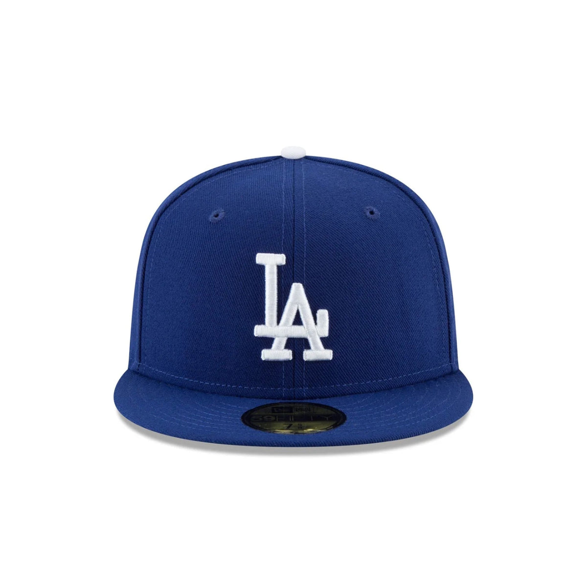 Gorra ajustada azul 59FIFTY con parche lateral de campeones de la Serie Mundial 2025 de Los Angeles Dodgers