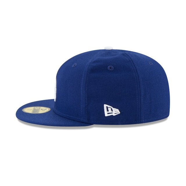 Los Angeles Dodgers 2025 Back-to-Back World Series Champs Diamond Patch Royal 59FIFTY