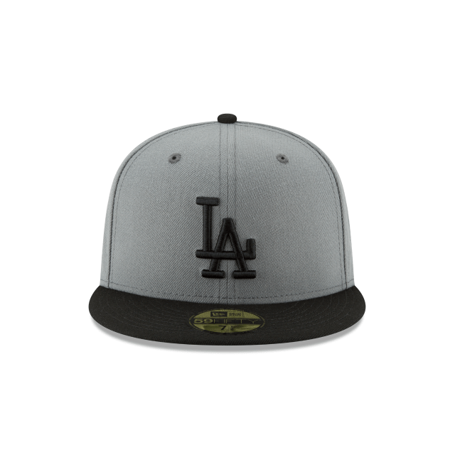 Los Angeles Dodgers Authentic Collection Zwart & Grijs 59FIFTY Fitted Hoed