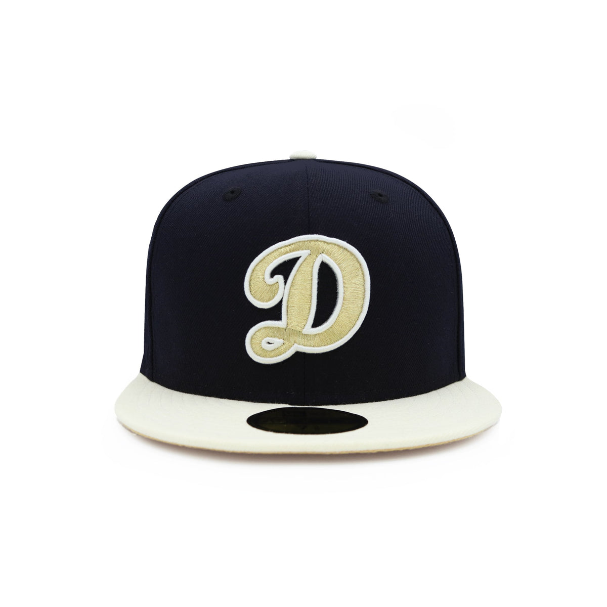 Gorra ajustada Los Angeles Dodgers Oro D Marino 59FIFTY