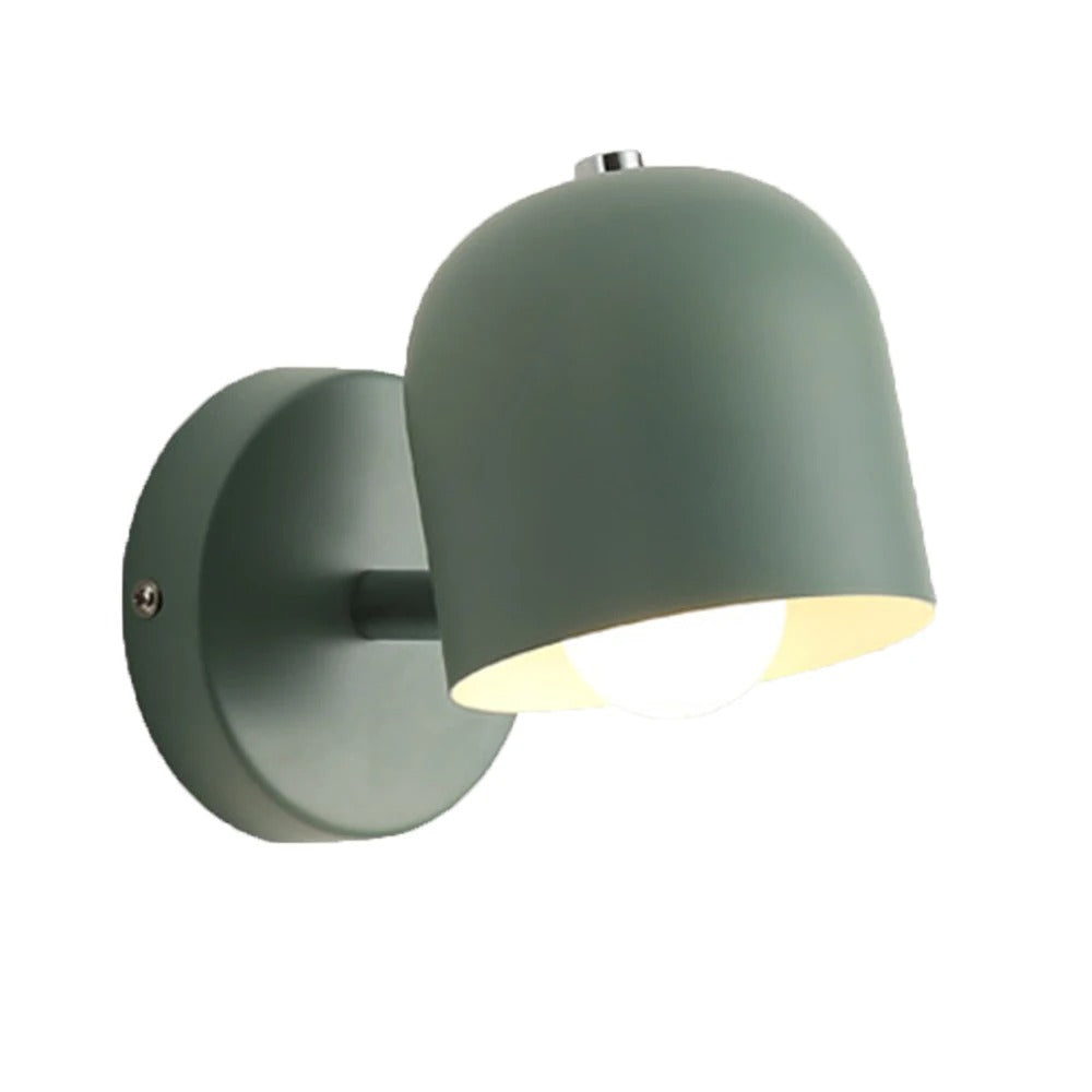 Applique da parete moderno a cupola Macaron LED 1 luce
