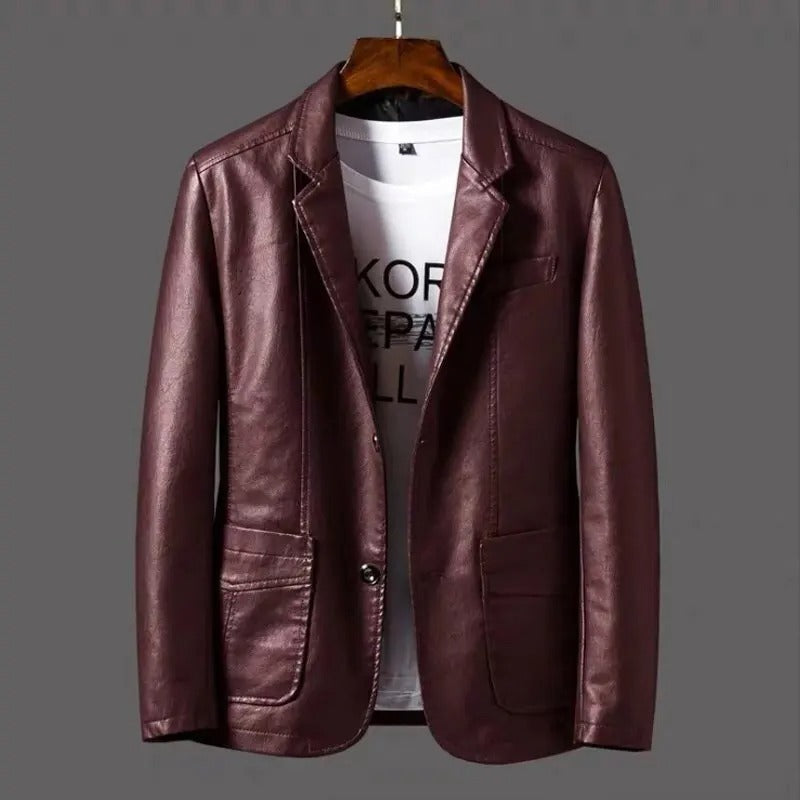 Celso | Chaqueta de cuero a la moda