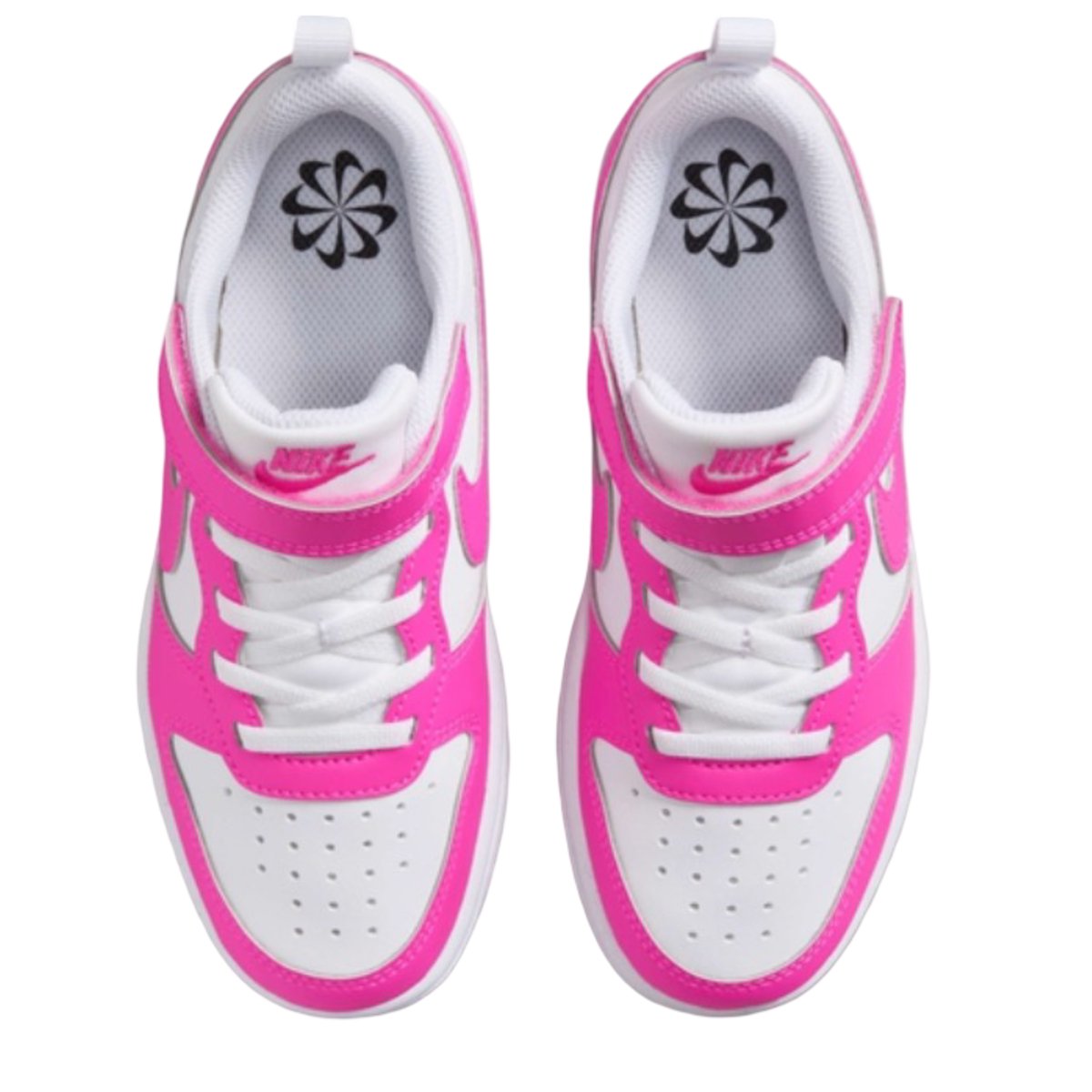 Nike Court Borough Low Recraft Laser Fuchsia Weiß (PS)