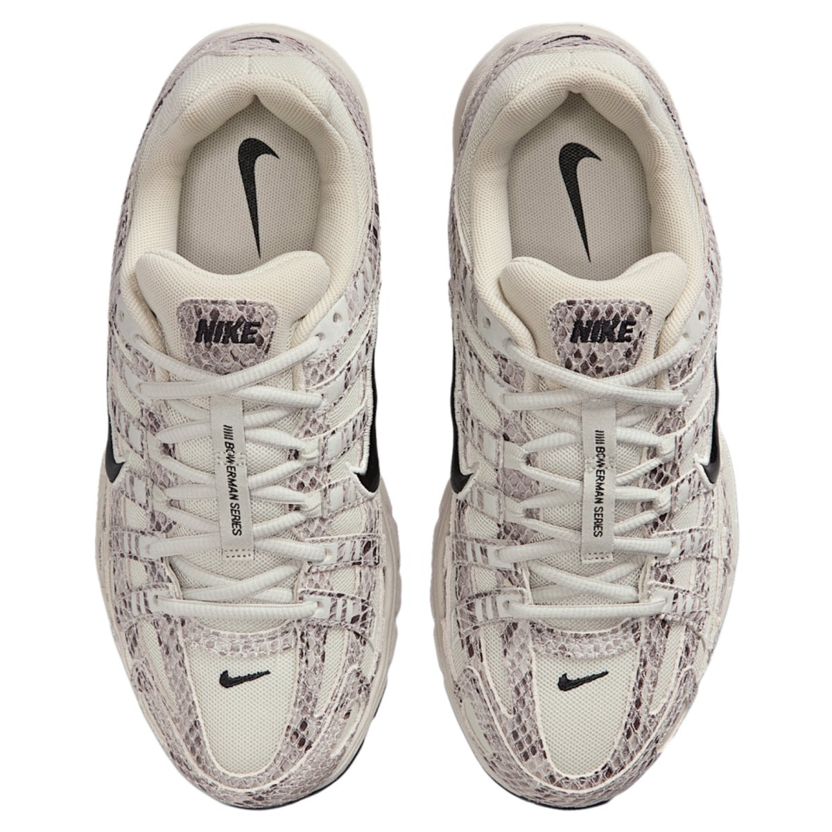 Nike P-6000 SE Slangeskind Light Bone Sort (W)
