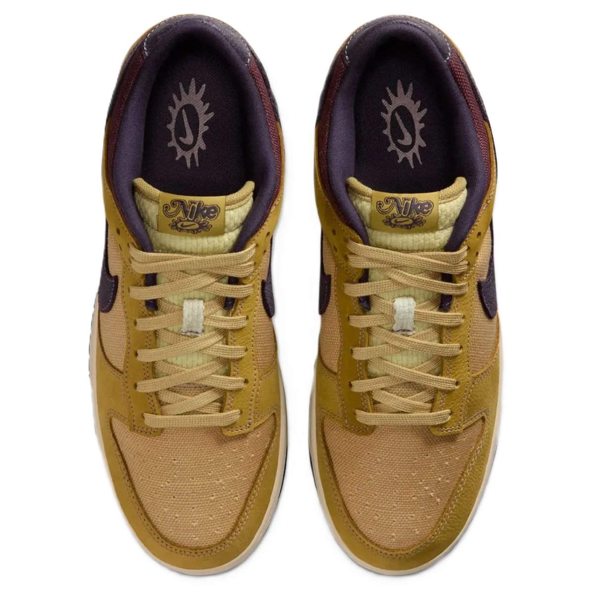 Nike Dunk Low Retro SE Buff Guld Mørk Rosin