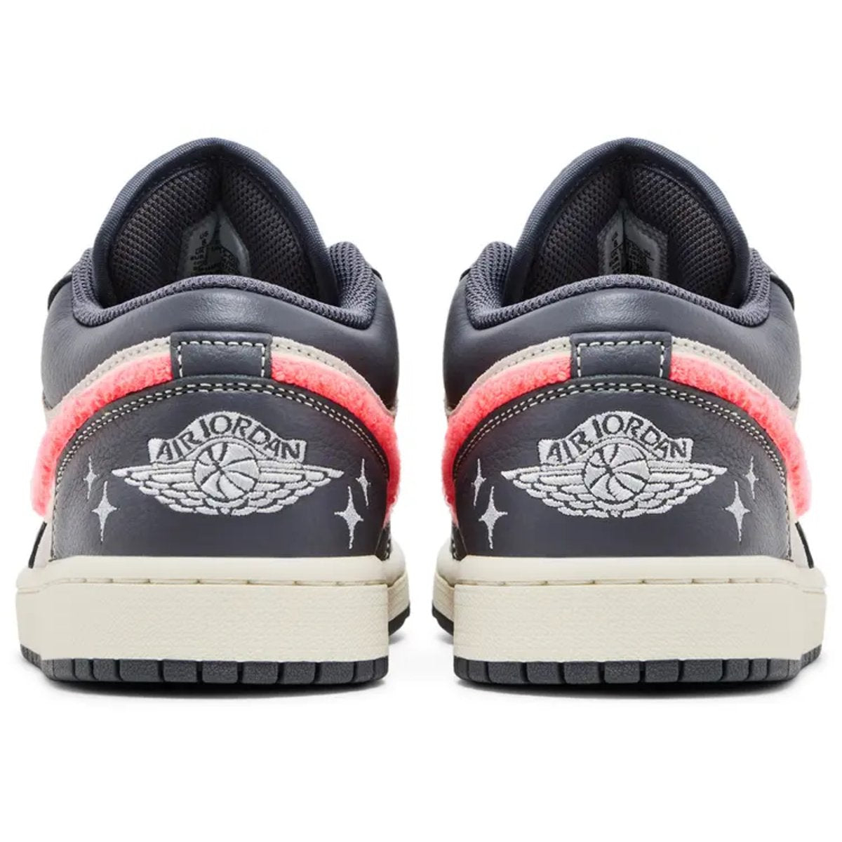 Jordan 1 Low Lys Grafit Hot Punch (W)