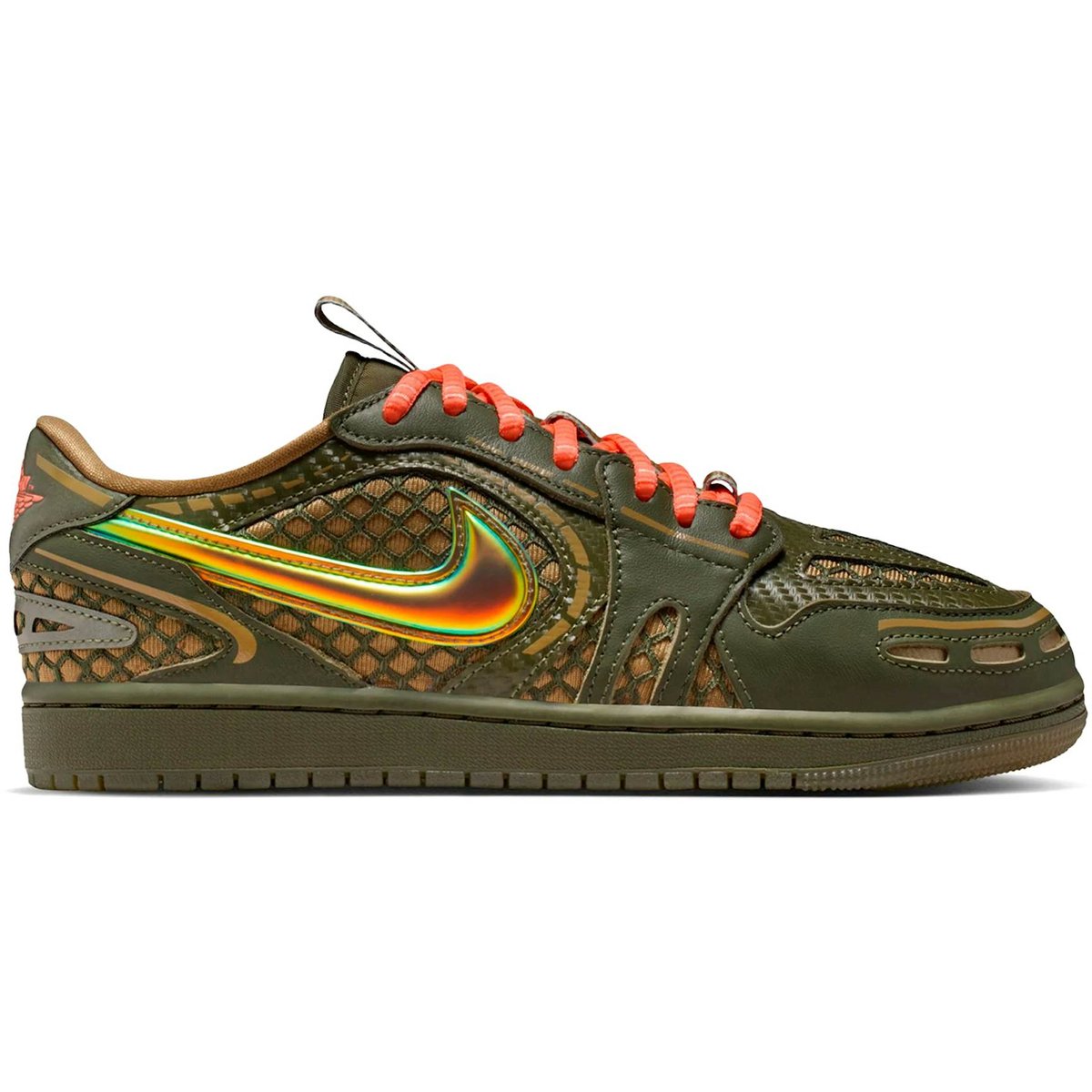 Jordan 1 Low Method of Make V3 Braun Kelp Cargo Khaki (W)