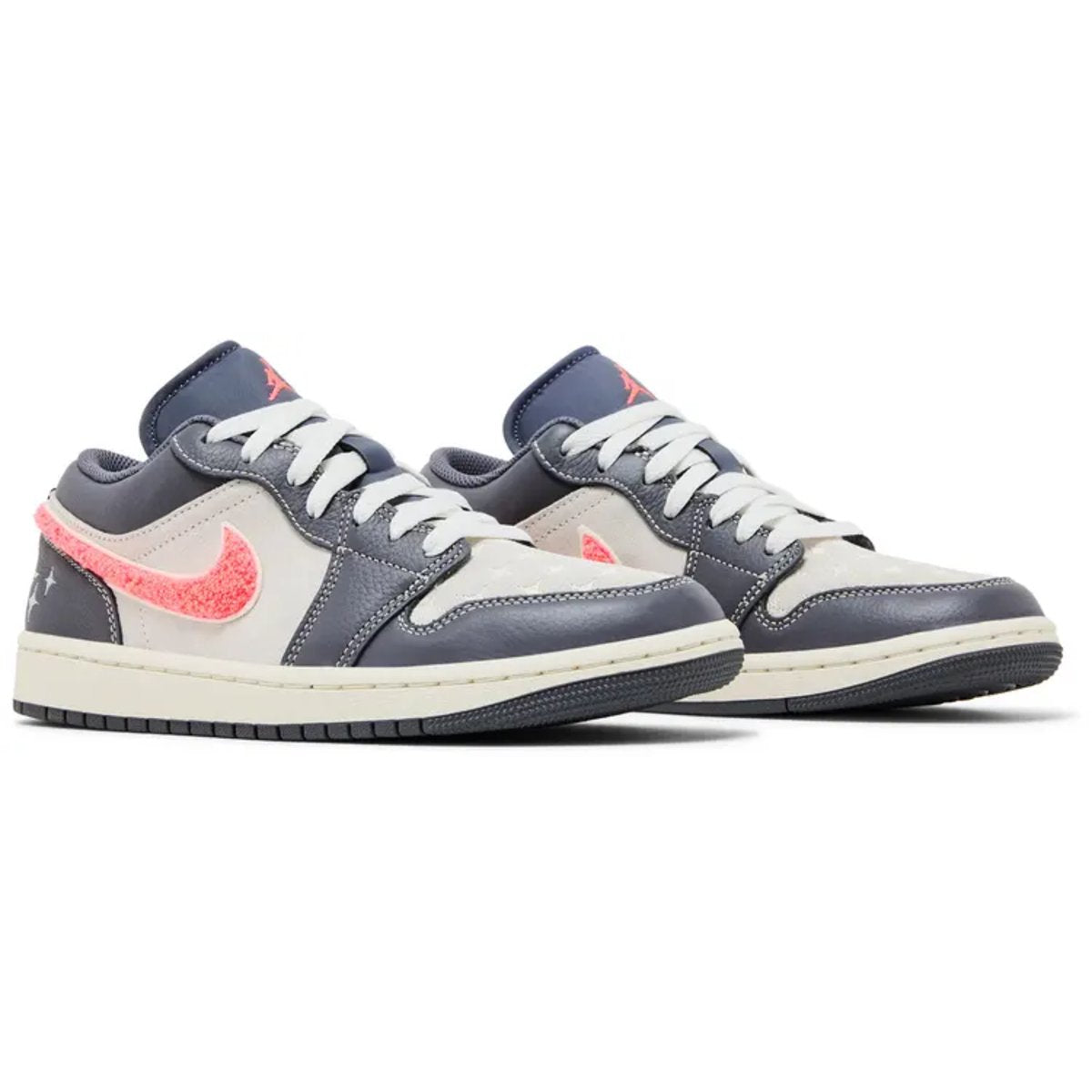 Jordan 1 Low Lys Grafit Hot Punch (W)