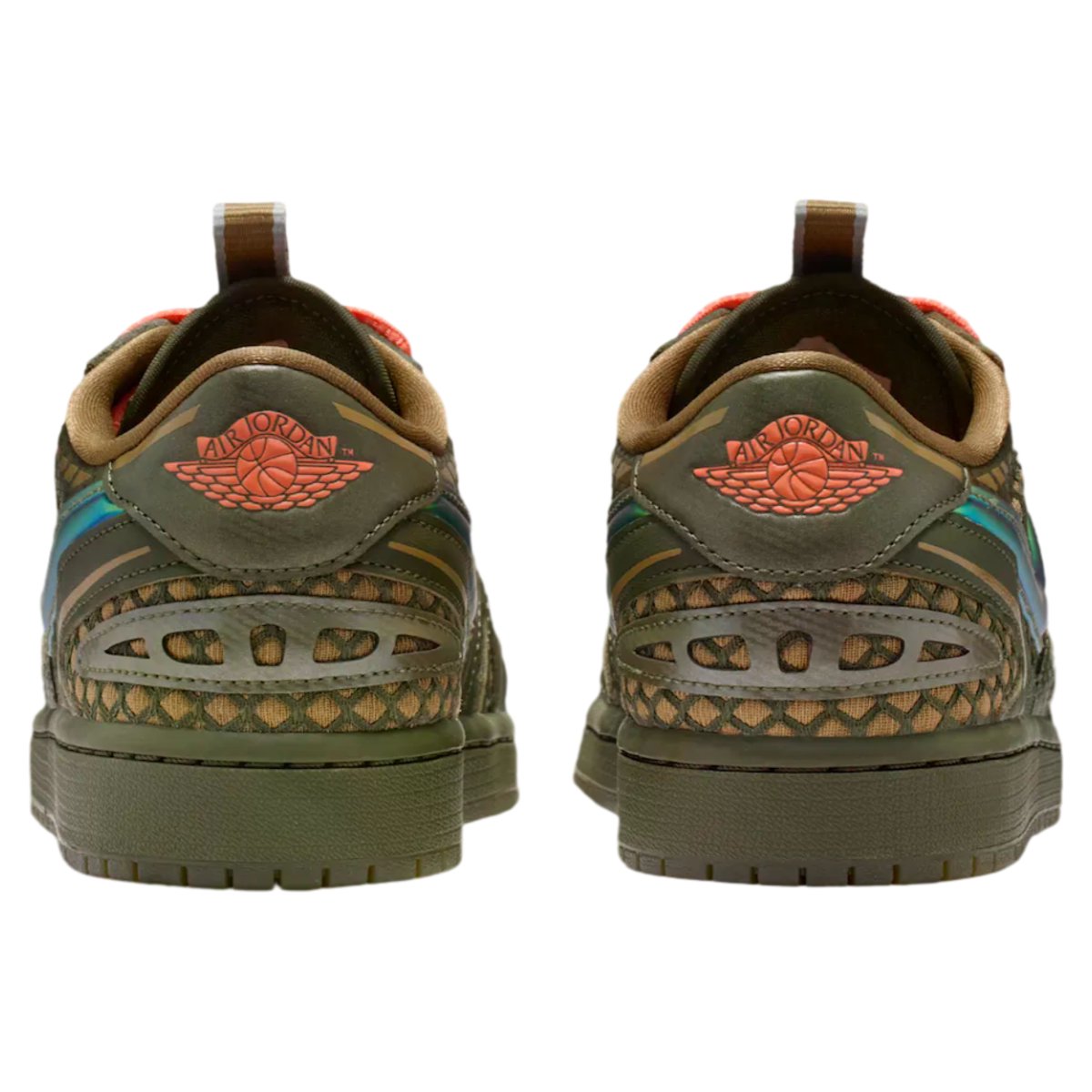 Jordan 1 Low Method of Make V3 Braun Kelp Cargo Khaki (W)