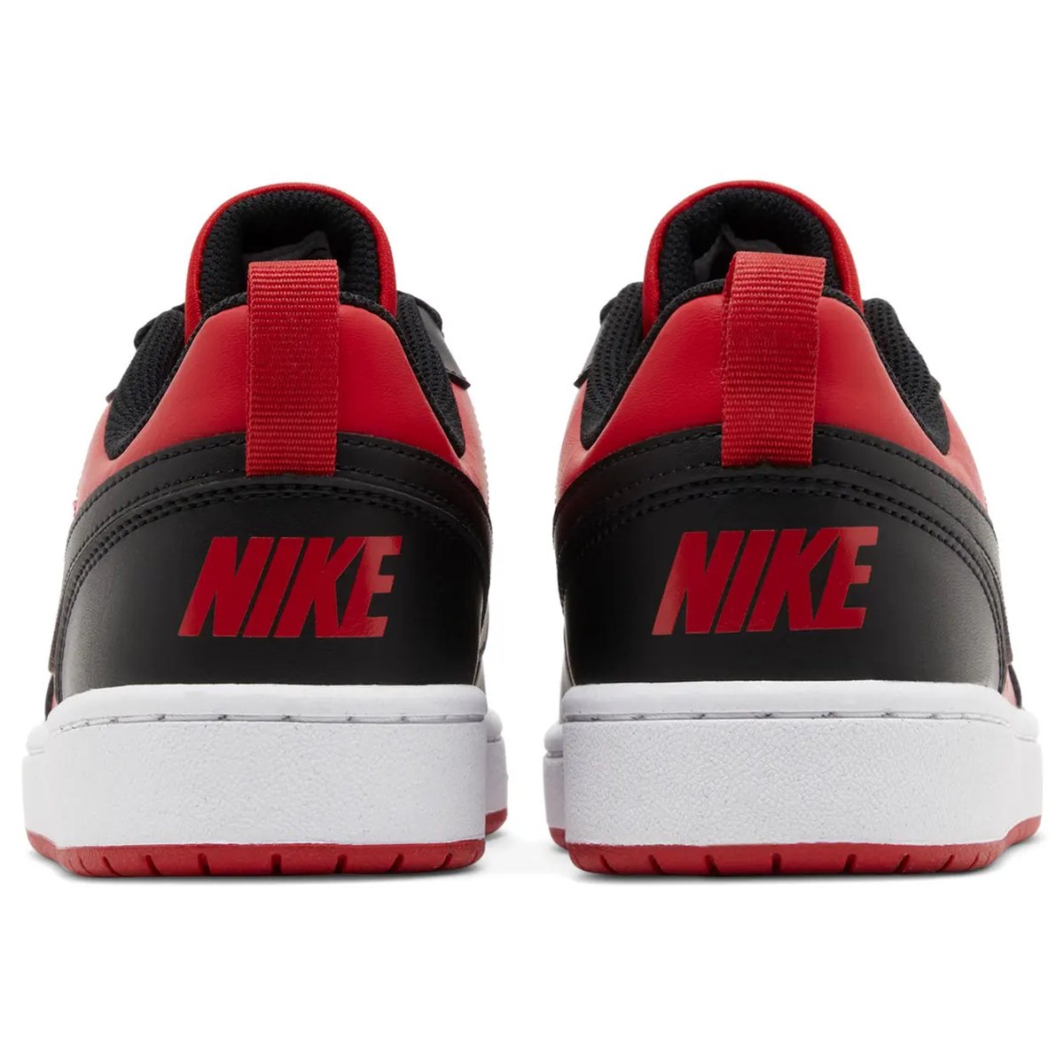 Nike Court Borough Low Recraft University Rot Schwarz (GS)