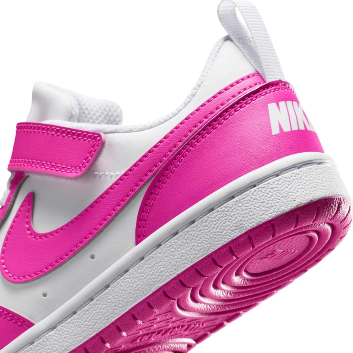 Nike Court Borough Low Recraft Laser Fuchsia Weiß (PS)