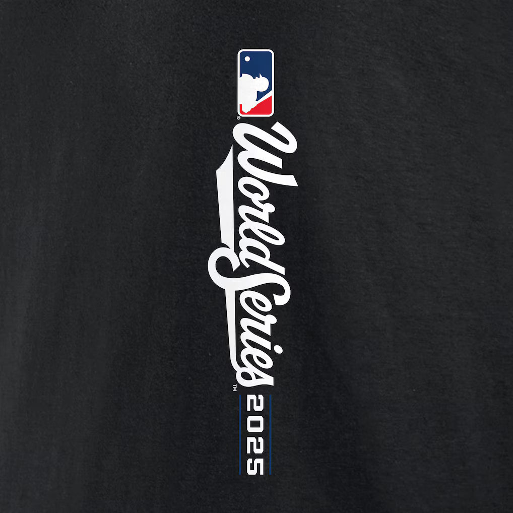 Sudadera con capucha Los Angeles Dodgers Campeones Serie Mundial 2025 Negra