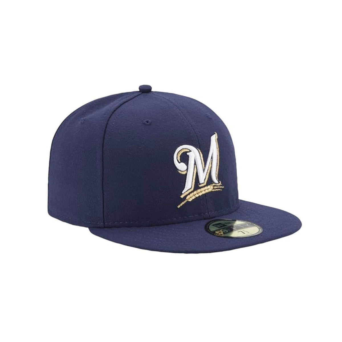 Gorra ajustada Milwaukee Brewers "M" local 59FIFTY