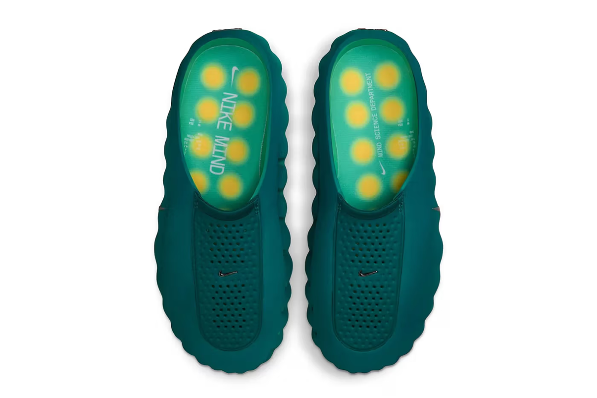 Nike Mind 001 Sandalia Geoda Verde Azulado Menta Claro