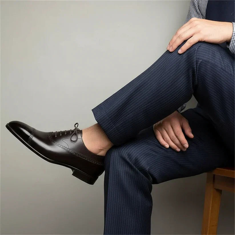 Zapatos Oxford Royal Brogue para boda con estilo chic