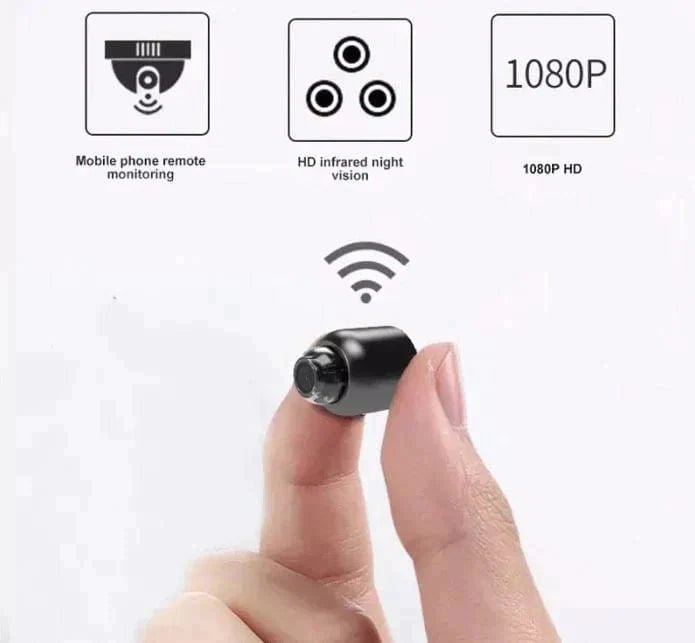 Puili | NIGHTVIEW CAM – Kleine draadloze camera met HD & verbeterd nachtzicht