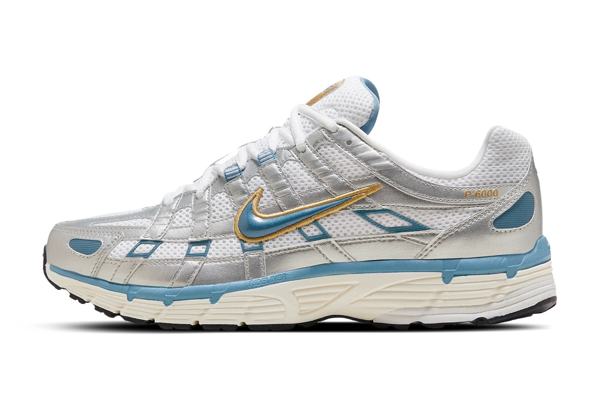 Nike P-6000 Metallic Silver Aegean Storm