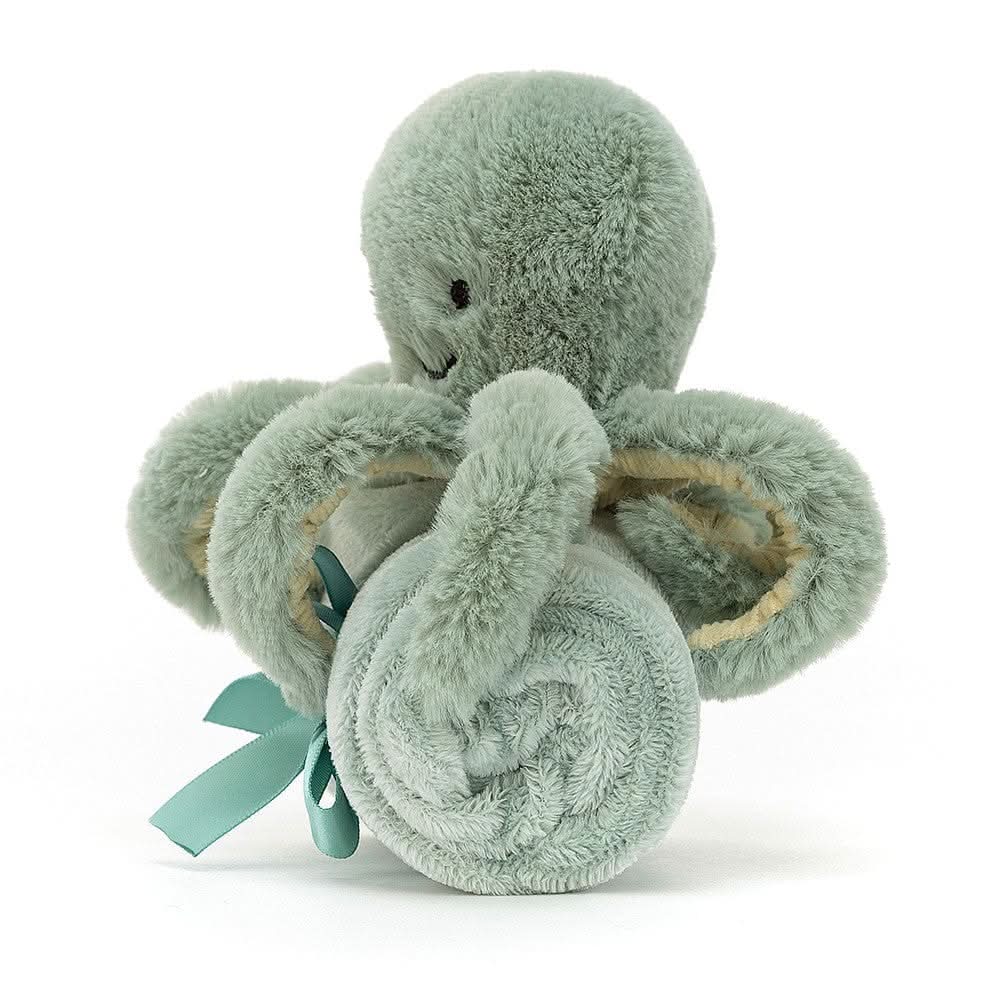 Octopus Soother Plush with Blanket