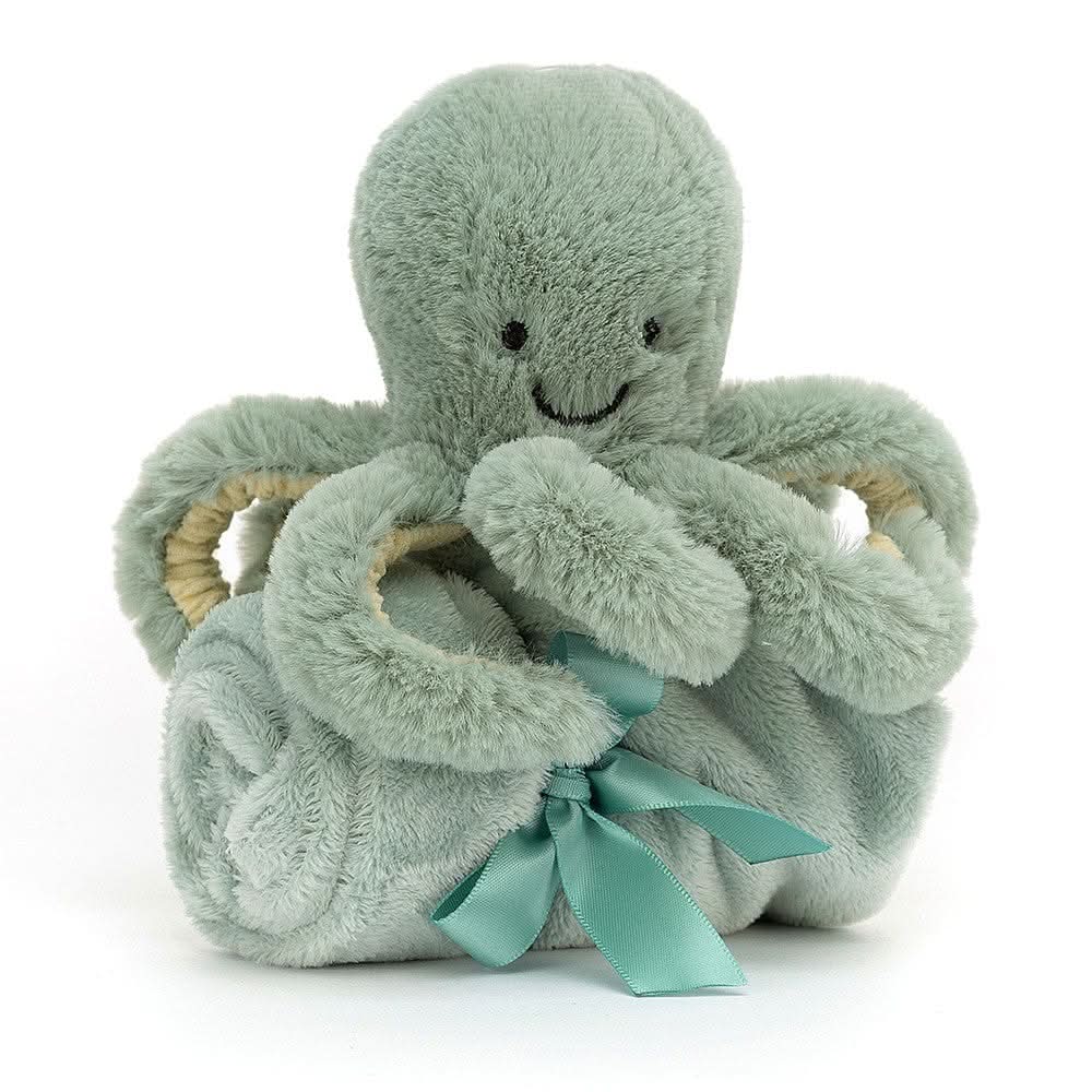 Octopus Soother Plush with Blanket