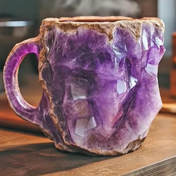 Frosetpro | Mineral Krystal Kaffekrus – Elegante, Holdbare Keramikkopper til Premium Kaffeoplevelse