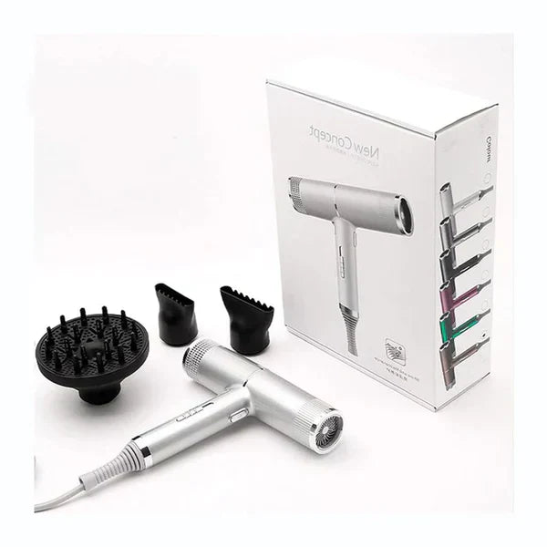 Professional Ionic Hair Dryer – 110,000 RPM High-Speed Anion Blow Dryer with Diffuser & Nozzles