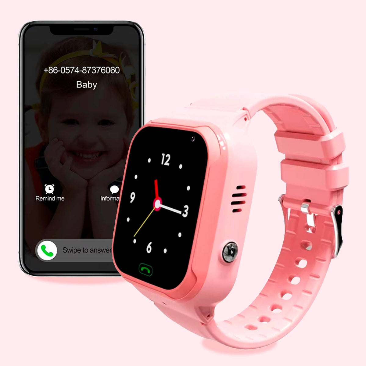 Reloj inteligente para niños con rastreador GPS