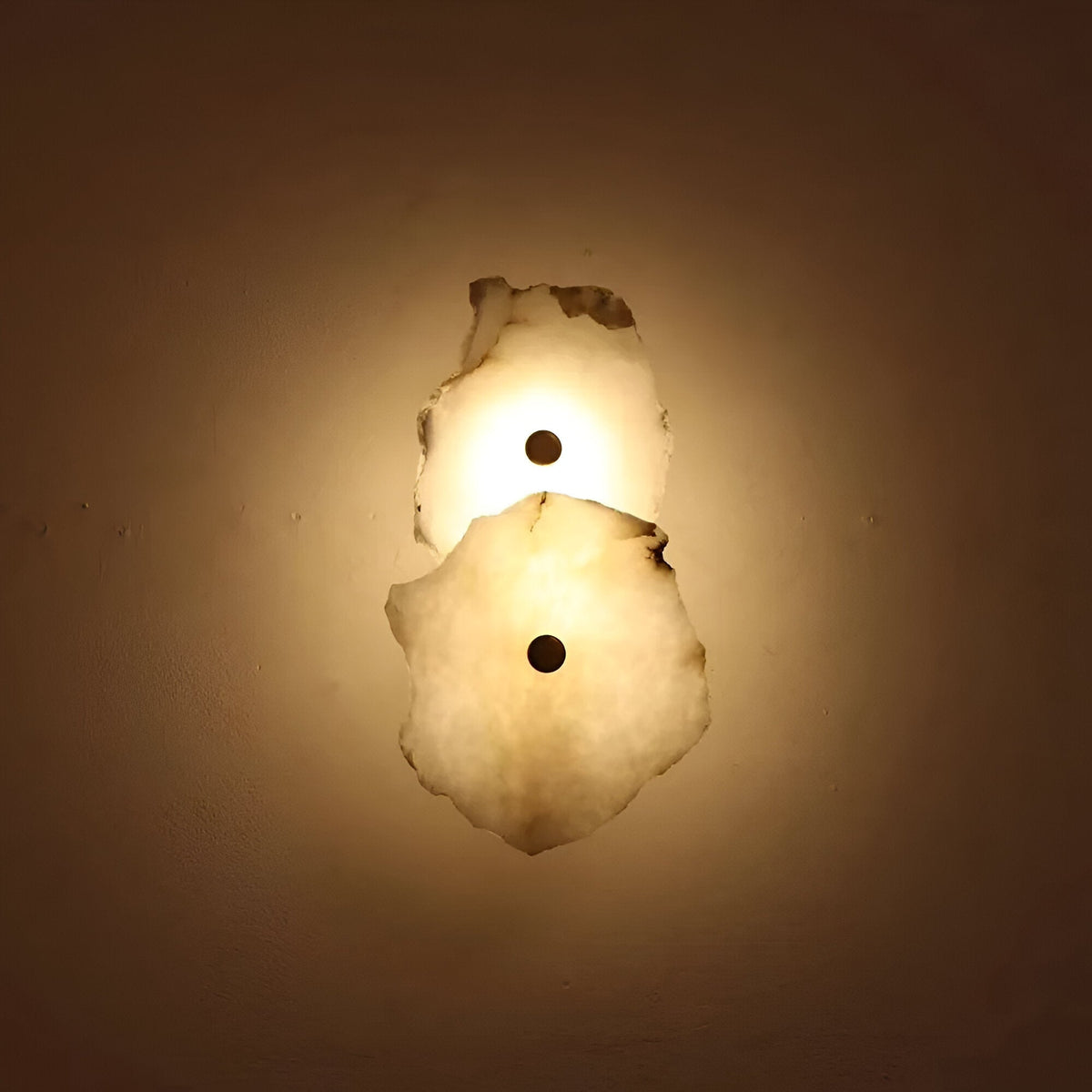 Applique da parete in marmo irregolare moderna LED 1 luce