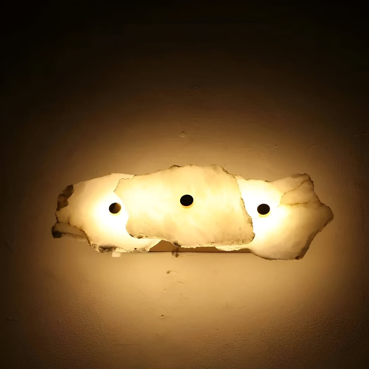 Applique da parete in marmo irregolare moderna LED 1 luce