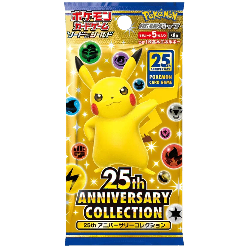 Pokemon TCG - Sword & Shield - 25th Anniversary Collection (S8a) - Booster Box (Japanese)