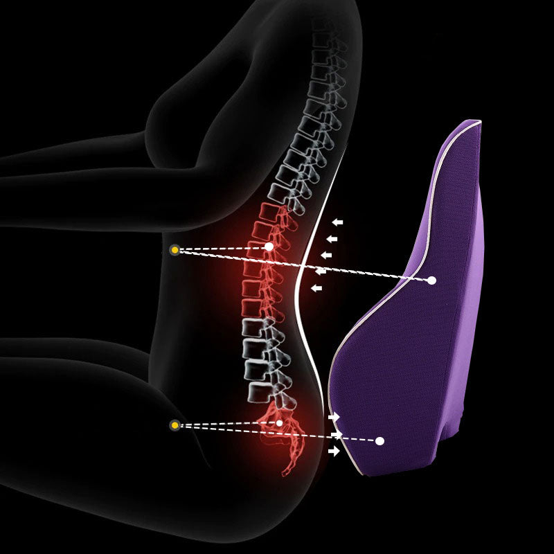 Lumbar Support Cushion | Ergonomic Back Comfort